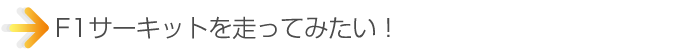 F1サーキットを走ってみたい！