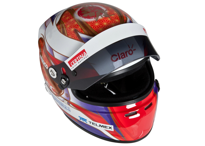 Arai 1/2 レプリカヘルメット 小林 可夢偉/ザウバーF1チーム 2012