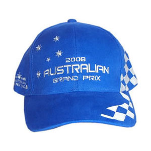2008オーストラリアGP　オフィシャルキャップ　ブルー