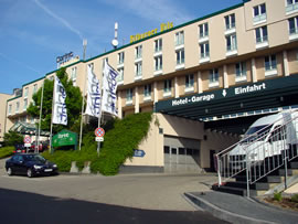 ニュルブルグリンクコース脇のホテル